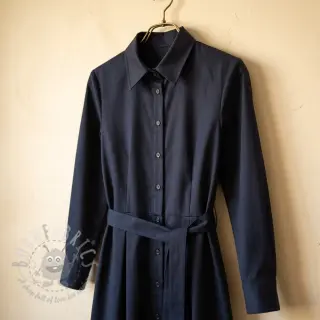 Bavlnená látka TWILL Mango marine