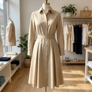 Bavlnená látka TWILL Mango light sand