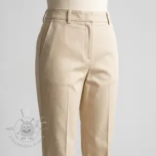 Puuvillakangas TWILL Mango pebble