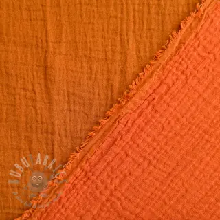 Kaksinkertainen harsokangas/musliini DOUBLE FACE brick