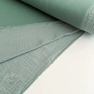 Kaksinkertainen harsokangas/musliini DOUBLE FACE light mint