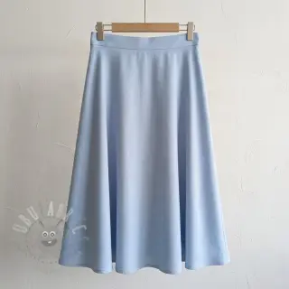 Viskoosi pellavalla BUBBLY light old blue