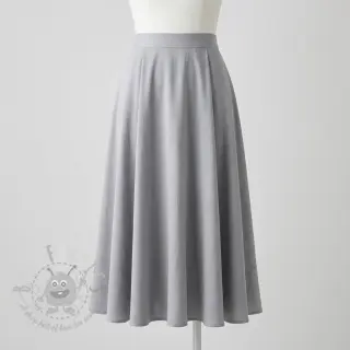 Viskoosi pellavalla BUBBLY light grey