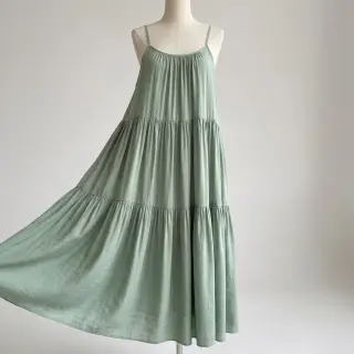 Viskóza s ľanom BUBBLY light mint