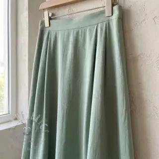Viskoosi pellavalla BUBBLY light mint