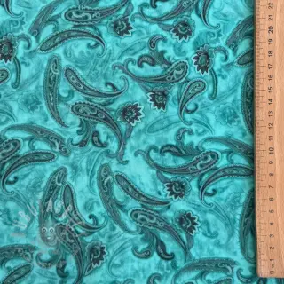 Viskoosi RAYON POPLIN Paisley design C