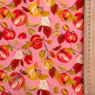 Viskoosi RAYON POPLIN Fruity design B