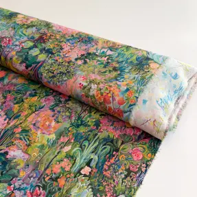Viskoosi RAYON POPLIN Eve design B