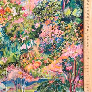 Viskoosi RAYON POPLIN Eve design B