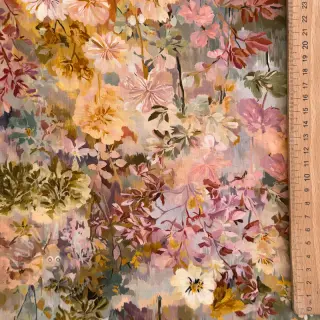 Viskoosi RAYON POPLIN Blossoms design B