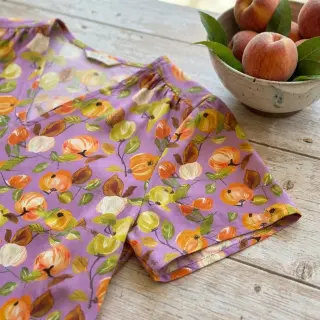 Viskóza RAYON POPLIN Fruity design C