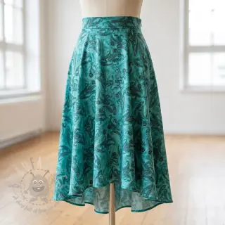 Viskoosi RAYON POPLIN Paisley design C