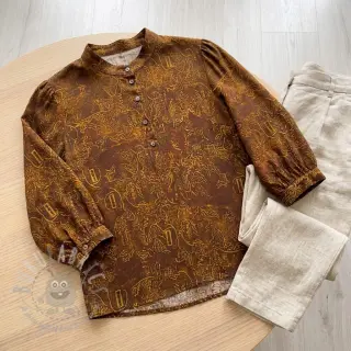 Viskoosi RAYON POPLIN Flow design C