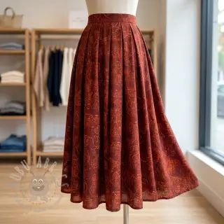 Viskoosi RAYON POPLIN Flow design B