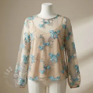 Tylli TUTU-hameeseen Big flowers
