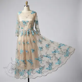 Tylli TUTU-hameeseen Big flowers