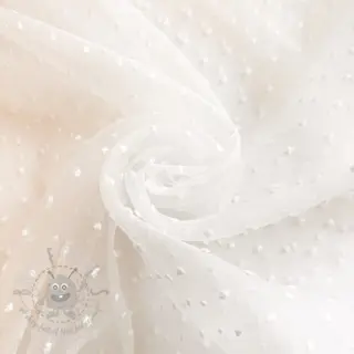 Tylli TUTU-hameeseen DOTS off white