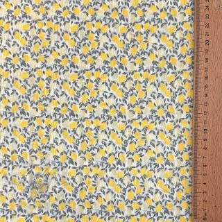 Puuvillakangas DOBBY Lemons digital print