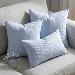 Puuvillakangas BUBBLE dusty blue