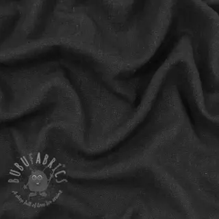 Viskoosi pellavalla WASHED black