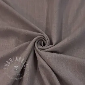 Viskóza s ľanom WASHED taupe