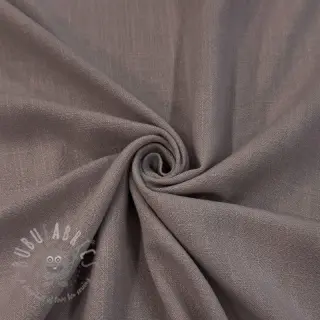Viskóza s ľanom WASHED taupe