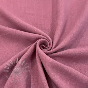 Viskoosi pellavalla WASHED old pink