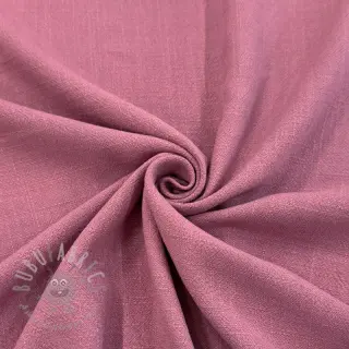 Viskoosi pellavalla WASHED old pink
