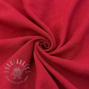 Viskoosi pellavalla WASHED dark red