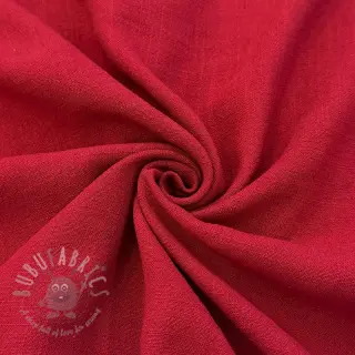 Viskoosi pellavalla WASHED dark red