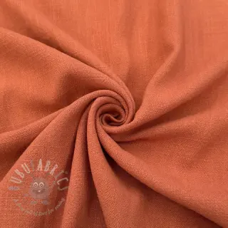 Viskoosi pellavalla WASHED terracotta