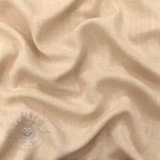 Viskoosi pellavalla WASHED beige