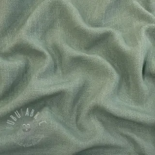 Viskoosi pellavalla WASHED old green