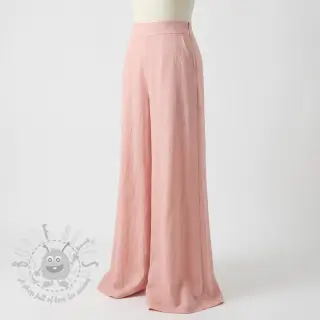 Viskoosi pellavalla WASHED salmon