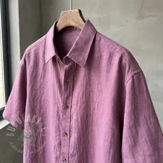 Viskoosi pellavalla WASHED mauve