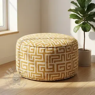 Sisustuskangas RAFFIA ocre