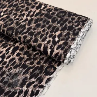 Viskoosi RADIANCE Wild skin grey digital print