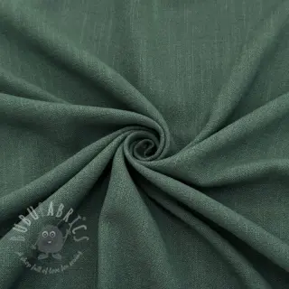 Viskoosi pellavalla WASHED dark green