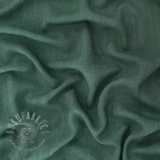 Viskoosi pellavalla WASHED dark green