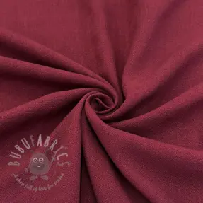 Viskoosi pellavalla WASHED wine red