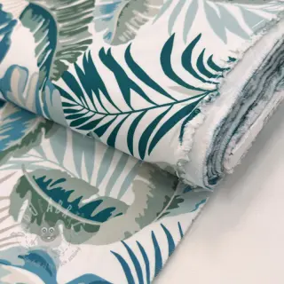 Sisustuskangas OUTDOOR Marquise blanc