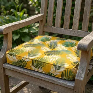 Dekoračná látka OUTDOOR Hendaye jaune