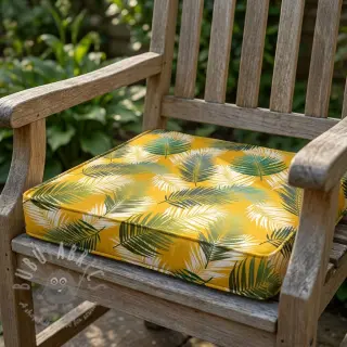 Sisustuskangas OUTDOOR Hendaye jaune