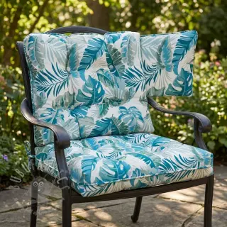 Sisustuskangas OUTDOOR Marquise blanc