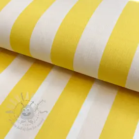 Sisustuskangas OUTDOOR PREMIUM Stripe yellow