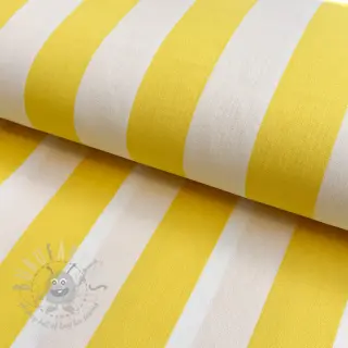 Sisustuskangas OUTDOOR PREMIUM Stripe yellow