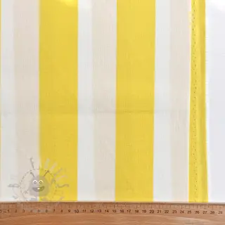 Sisustuskangas OUTDOOR PREMIUM Stripe yellow