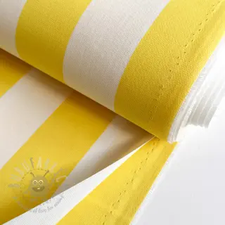 Sisustuskangas OUTDOOR PREMIUM Stripe yellow