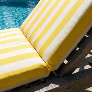 Dekoračná látka OUTDOOR PREMIUM Stripe yellow