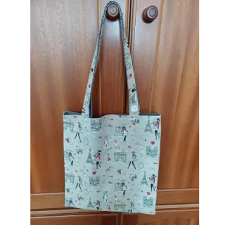 Dekoračná látka Linenlook Cute Paris multico